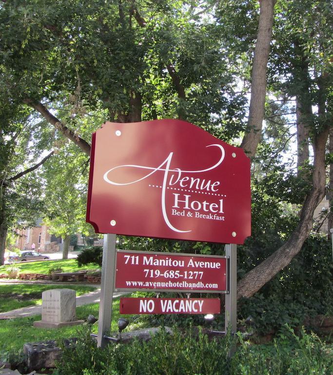 Avenue Hotel Bed And Breakfast Маниту Спрингс Екстериор снимка